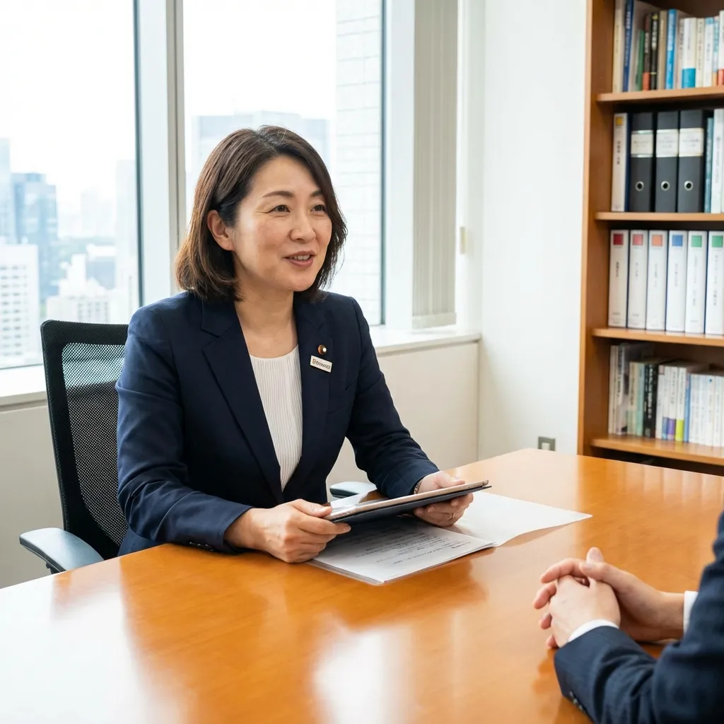 社労士による相談風景