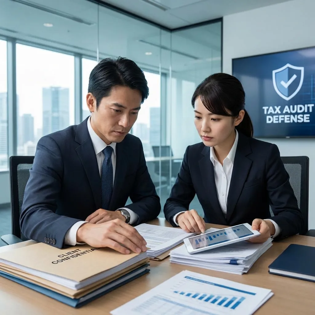 税務調査対応の様子